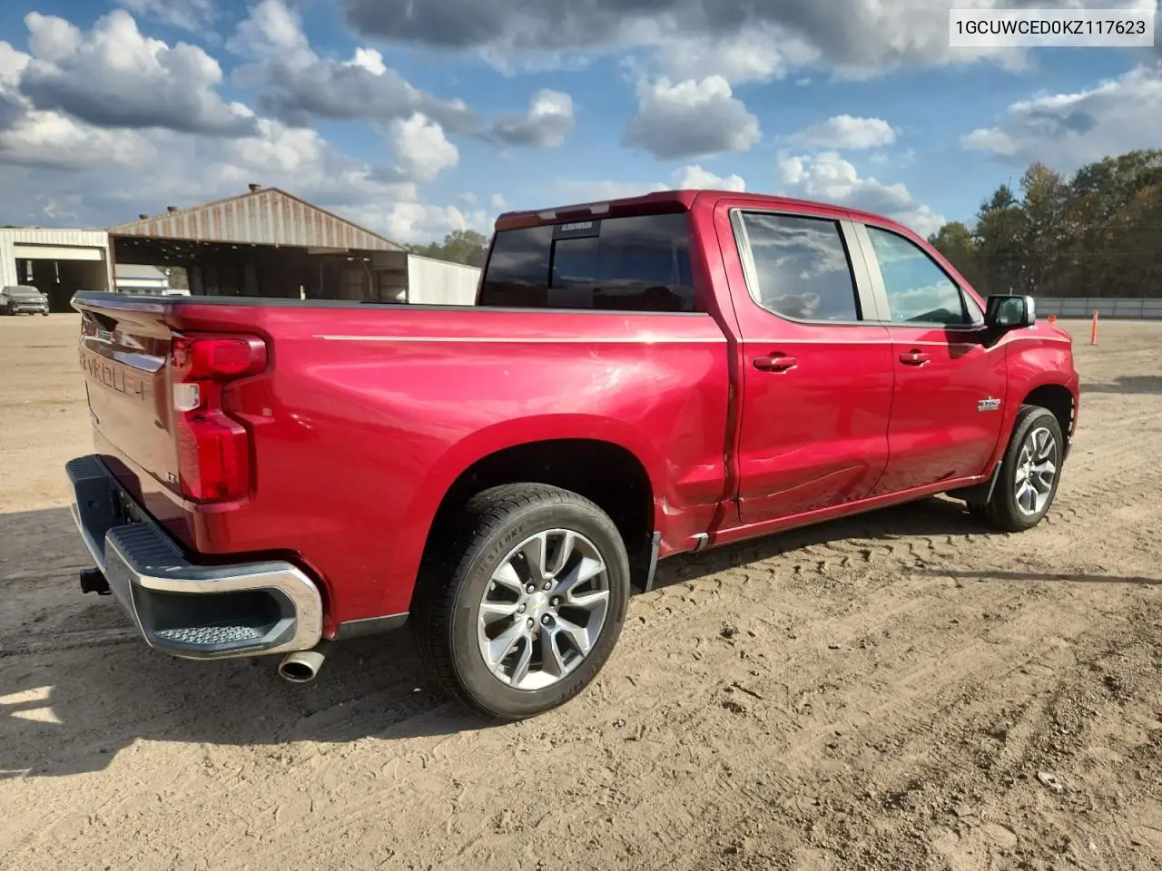 1GCUWCED0KZ117623 2019 Chevrolet Silverado C1500 Lt