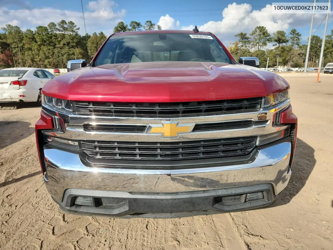 1GCUWCED0KZ117623 2019 Chevrolet Silverado C1500 Lt