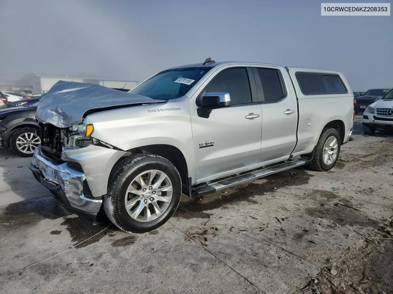1GCRWCED6KZ208353 2019 Chevrolet Silverado C1500 Lt