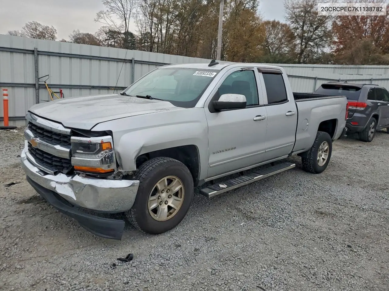 2GCRCPEC7K1138782 2019 Chevrolet Silverado Ld C1500 Lt