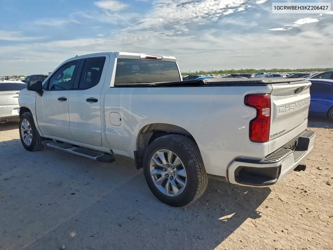 1GCRWBEH3KZ206427 2019 Chevrolet Silverado C1500 Custom