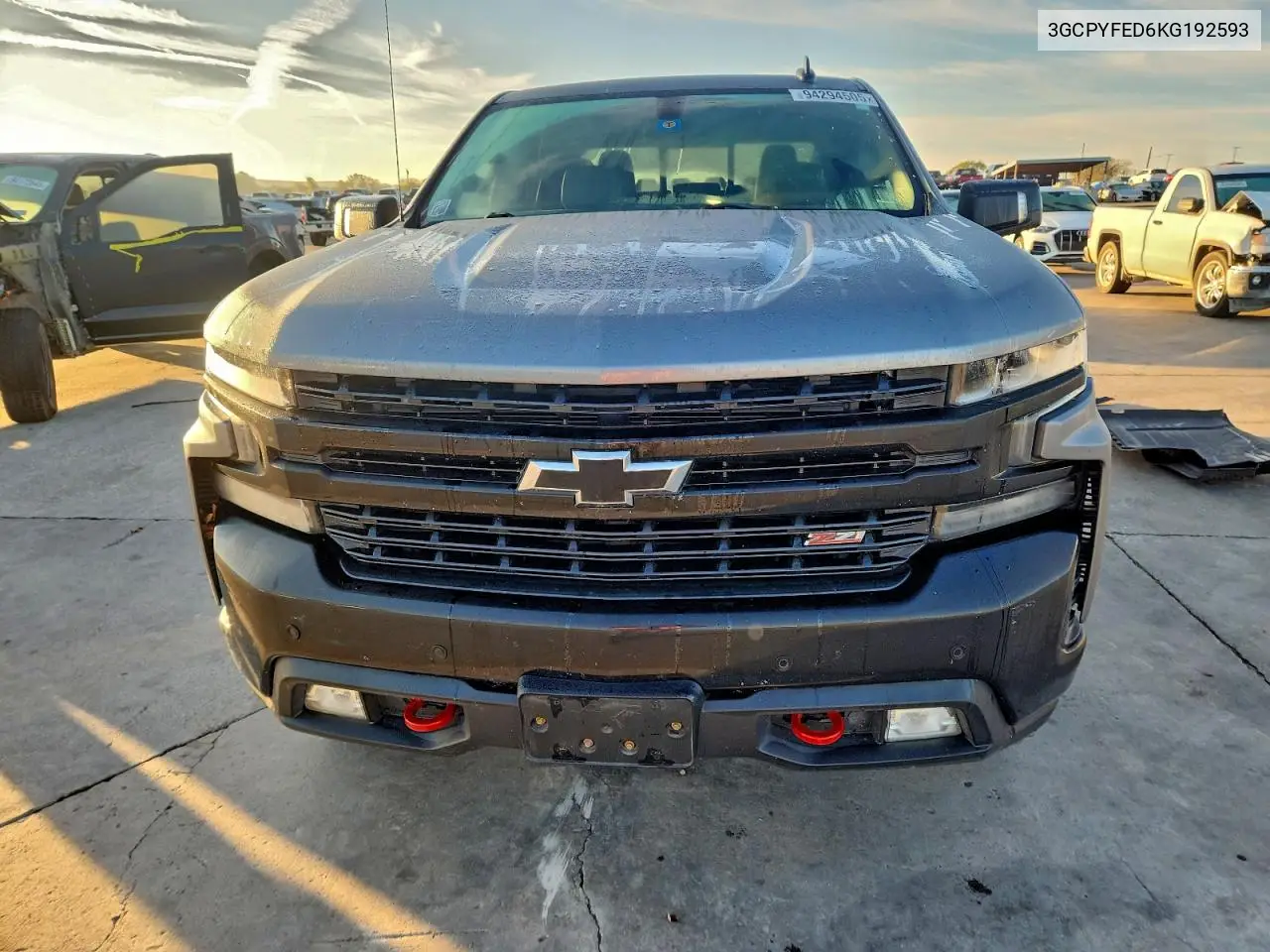 3GCPYFED6KG192593 2019 Chevrolet Silverado K1500 Lt Trail Boss