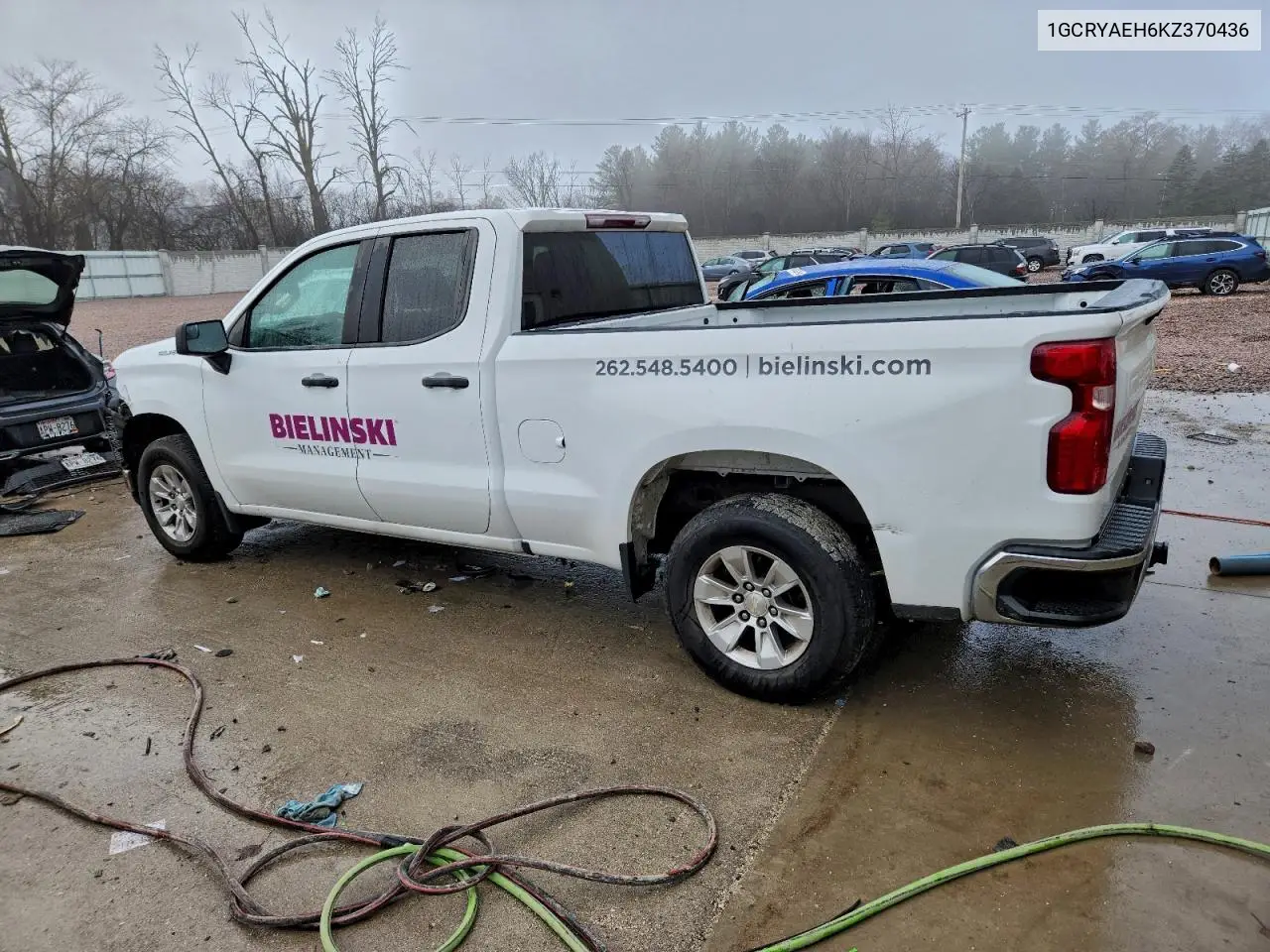 1GCRYAEH6KZ370436 2019 Chevrolet Silverado K1500