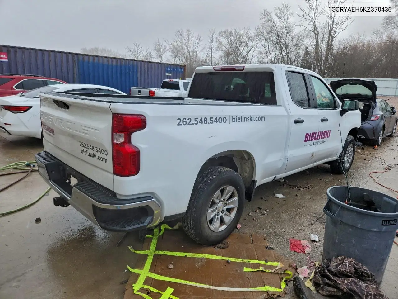 1GCRYAEH6KZ370436 2019 Chevrolet Silverado K1500
