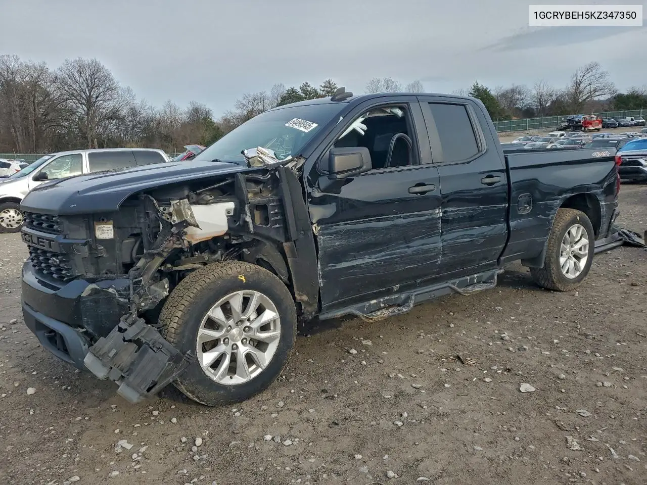 1GCRYBEH5KZ347350 2019 Chevrolet Silverado K1500 Custom