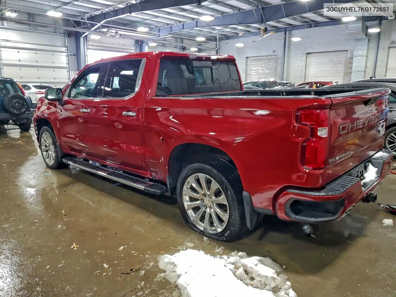 3GCUYHEL7KG172651 2019 Chevrolet Silverado K1500 High Country