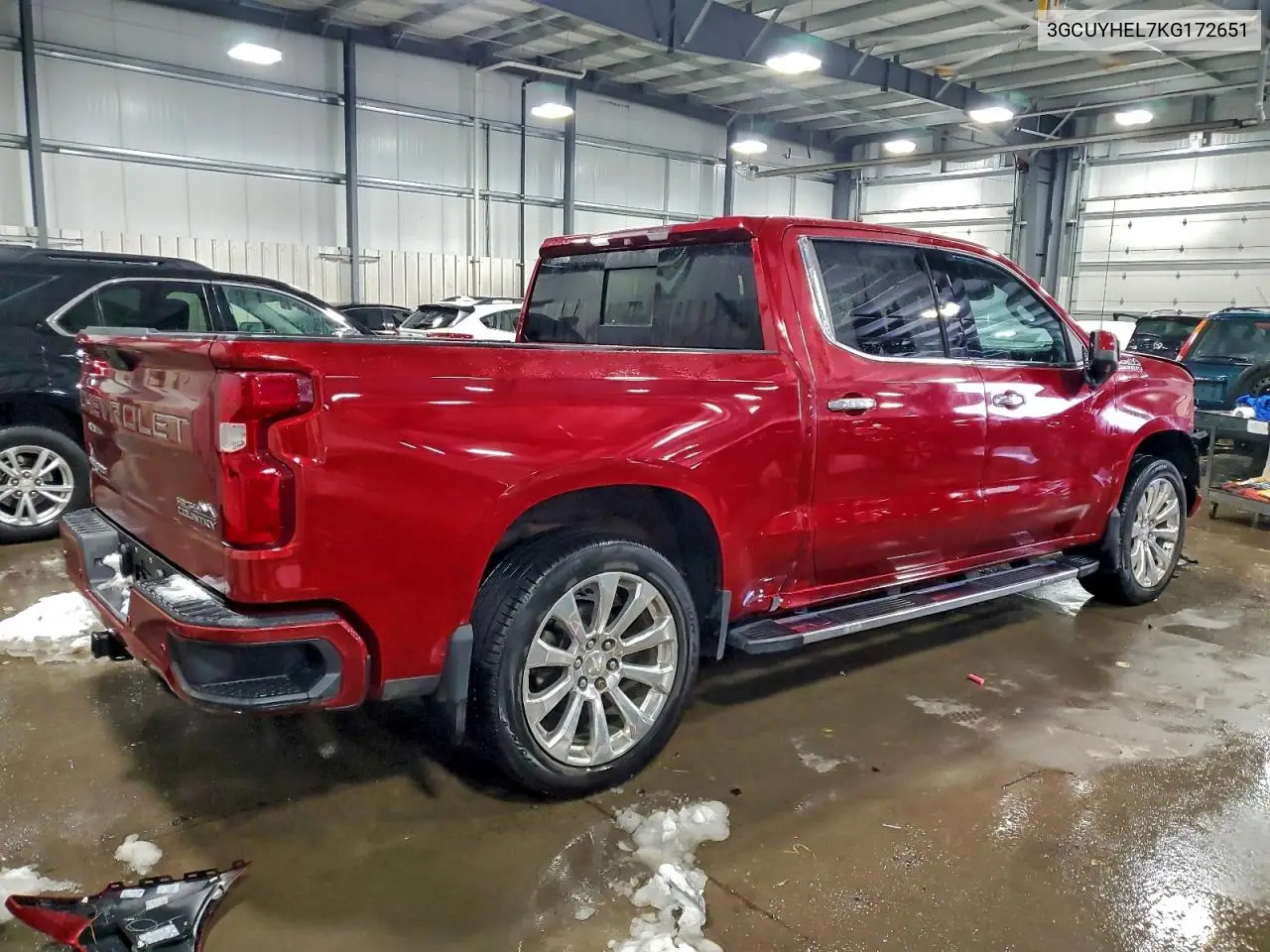 3GCUYHEL7KG172651 2019 Chevrolet Silverado K1500 High Country