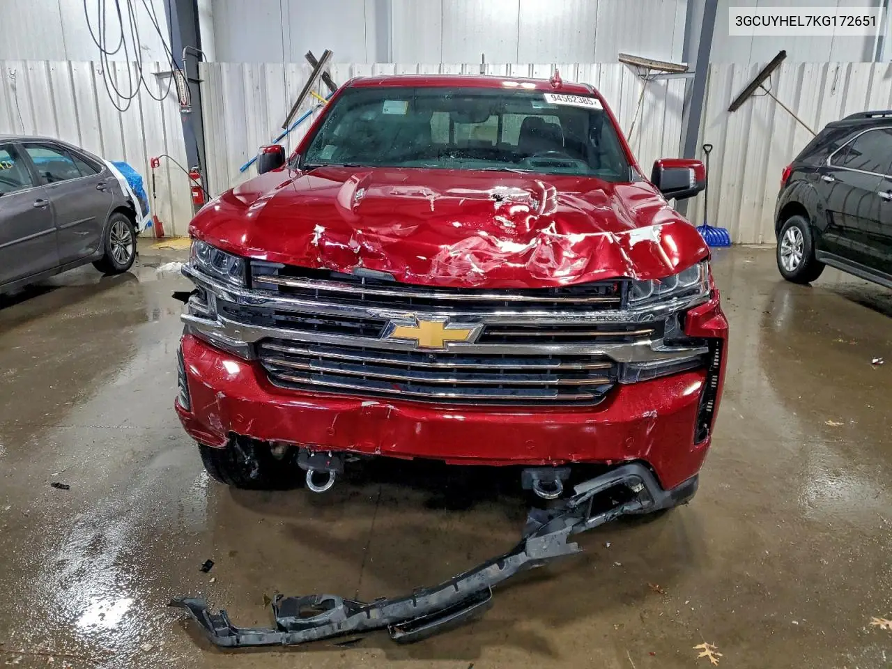 3GCUYHEL7KG172651 2019 Chevrolet Silverado K1500 High Country