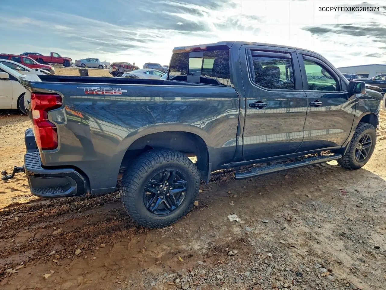 3GCPYFED3KG288374 2019 Chevrolet Silverado K1500 Lt Trail Boss