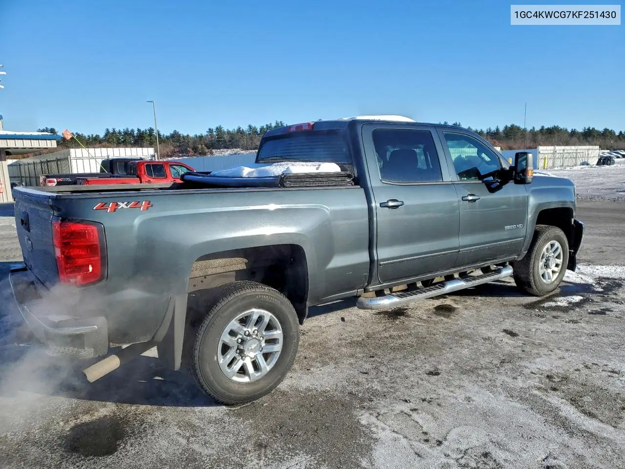1GC4KWCG7KF251430 2019 Chevrolet Silverado K3500 Lt
