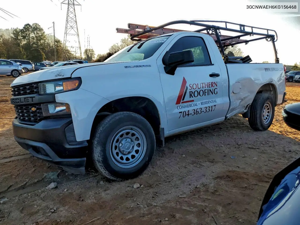 3GCNWAEH6KG156468 2019 Chevrolet Silverado C1500