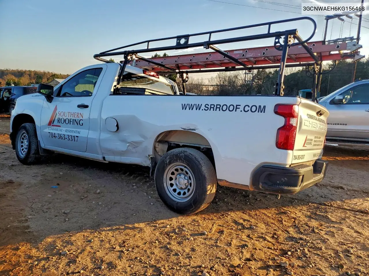 3GCNWAEH6KG156468 2019 Chevrolet Silverado C1500