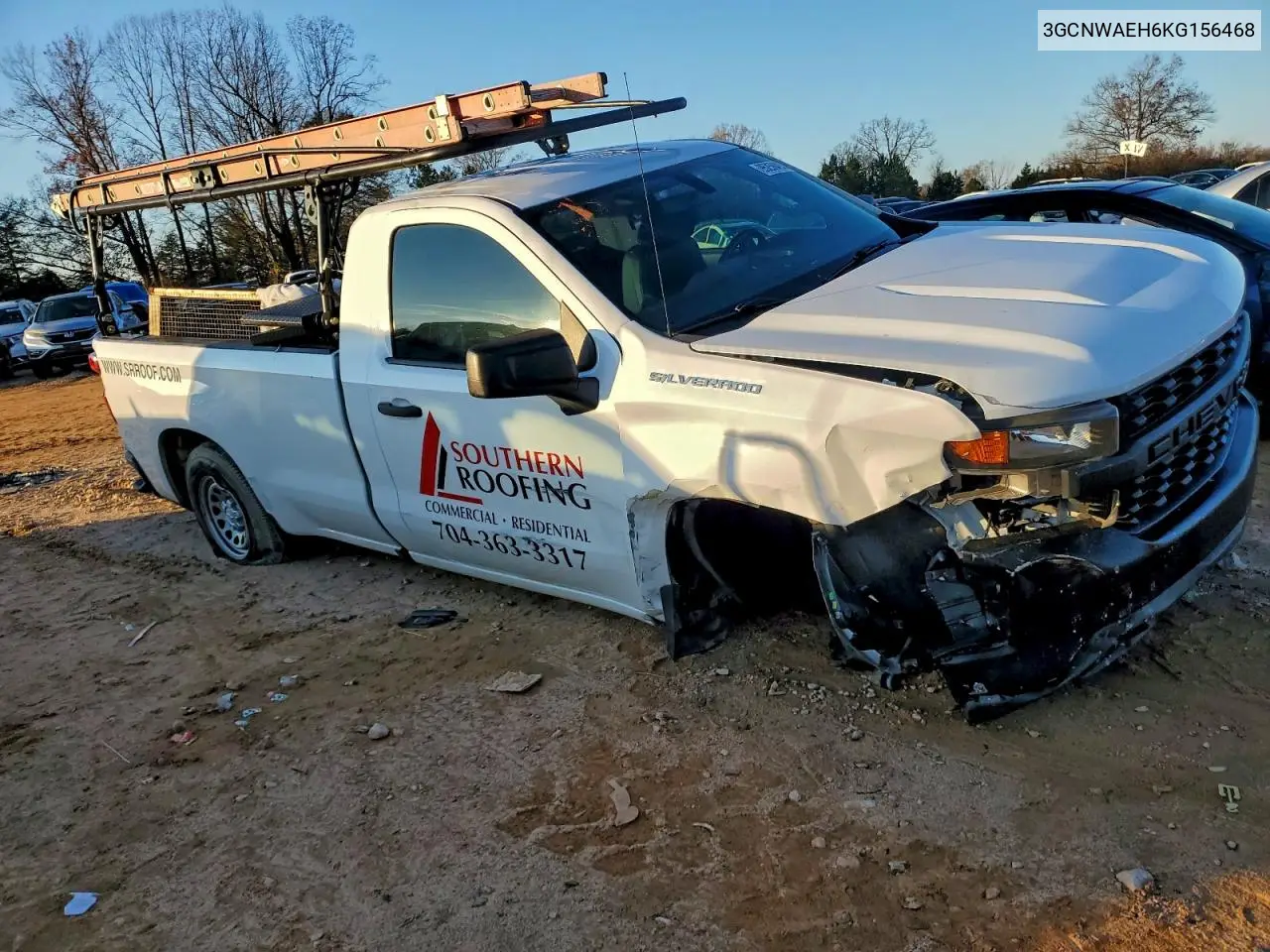 3GCNWAEH6KG156468 2019 Chevrolet Silverado C1500