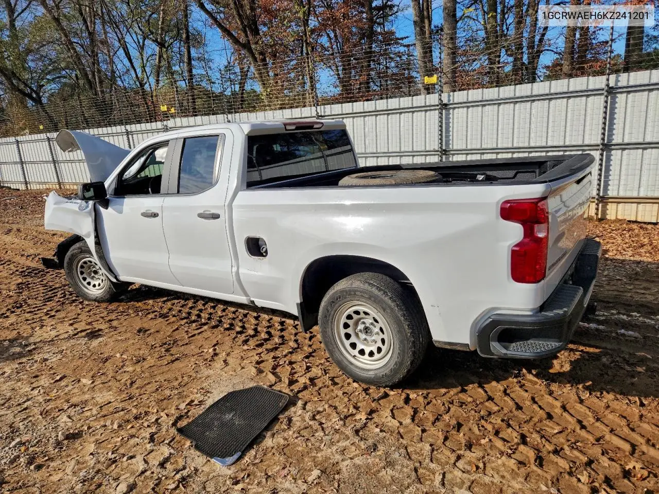 1GCRWAEH6KZ241201 2019 Chevrolet Silverado C1500