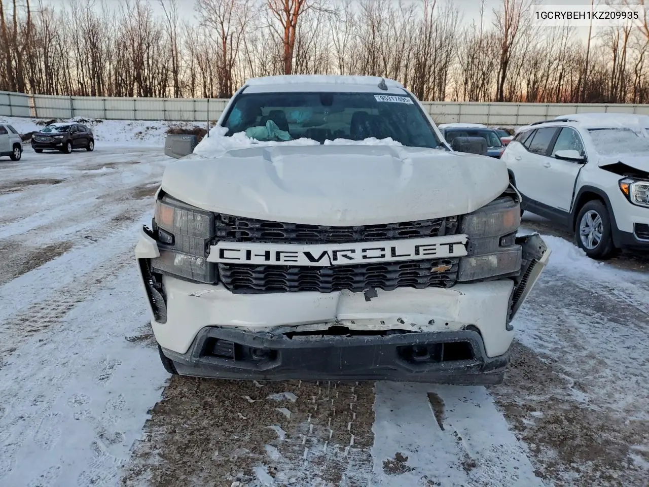 1GCRYBEH1KZ209935 2019 Chevrolet Silverado K1500 Custom