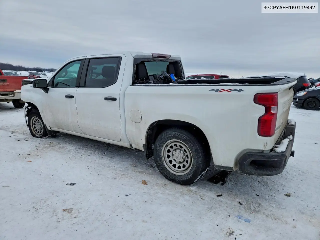 3GCPYAEH1KG119492 2019 Chevrolet Silverado K1500