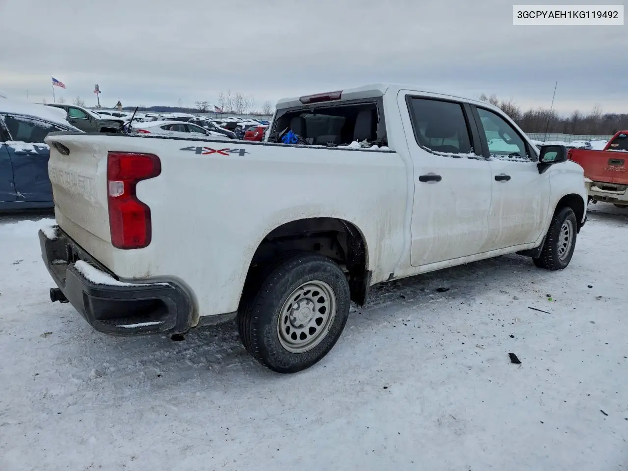 3GCPYAEH1KG119492 2019 Chevrolet Silverado K1500