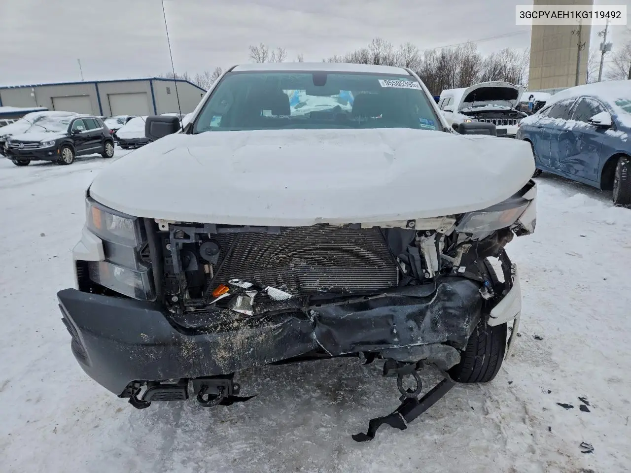 3GCPYAEH1KG119492 2019 Chevrolet Silverado K1500