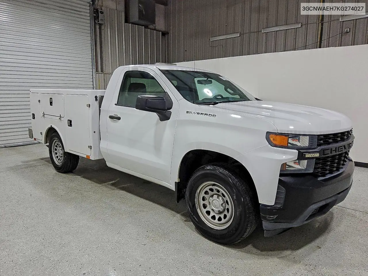 3GCNWAEH7KG274027 2019 Chevrolet Silverado C1500
