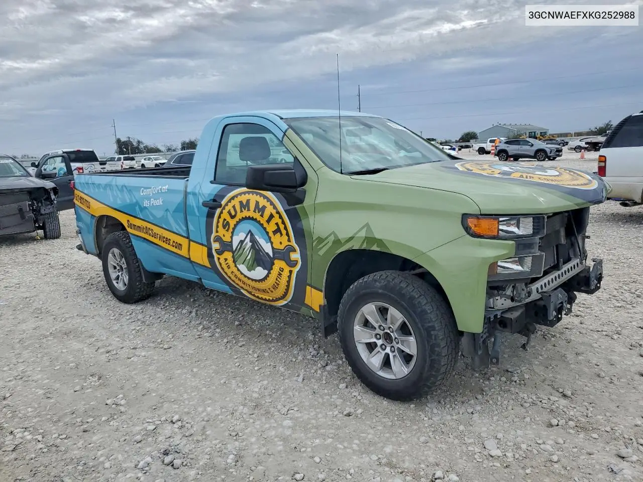 3GCNWAEFXKG252988 2019 Chevrolet Silverado C1500