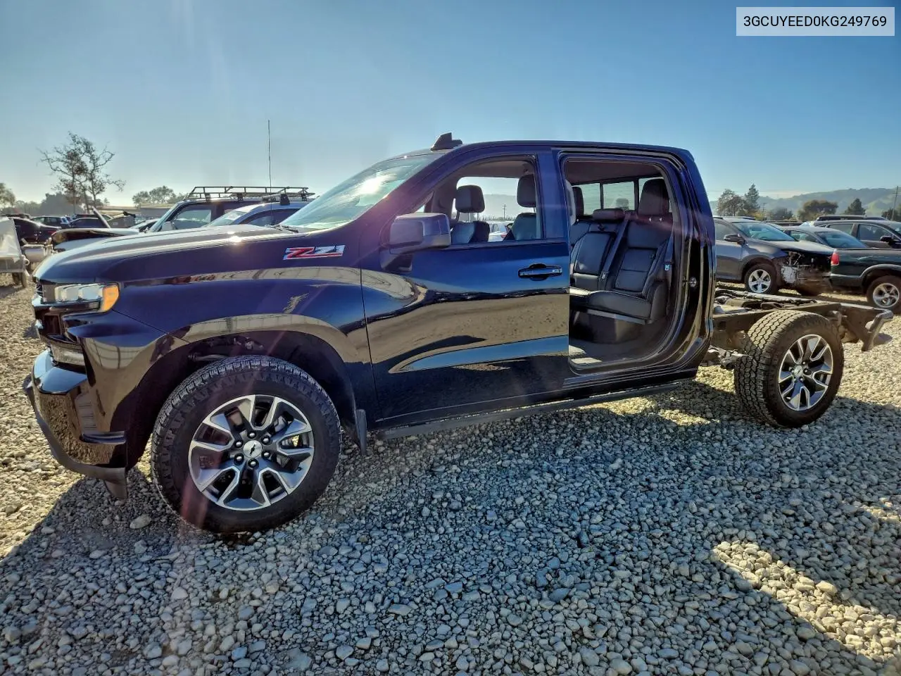 3GCUYEED0KG249769 2019 Chevrolet Silverado K1500 Rst