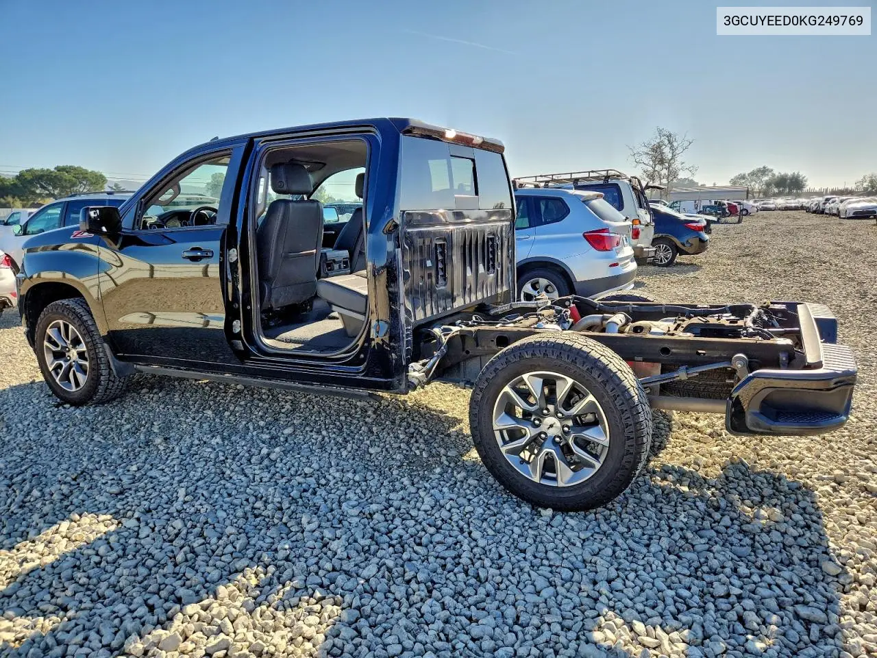 3GCUYEED0KG249769 2019 Chevrolet Silverado K1500 Rst