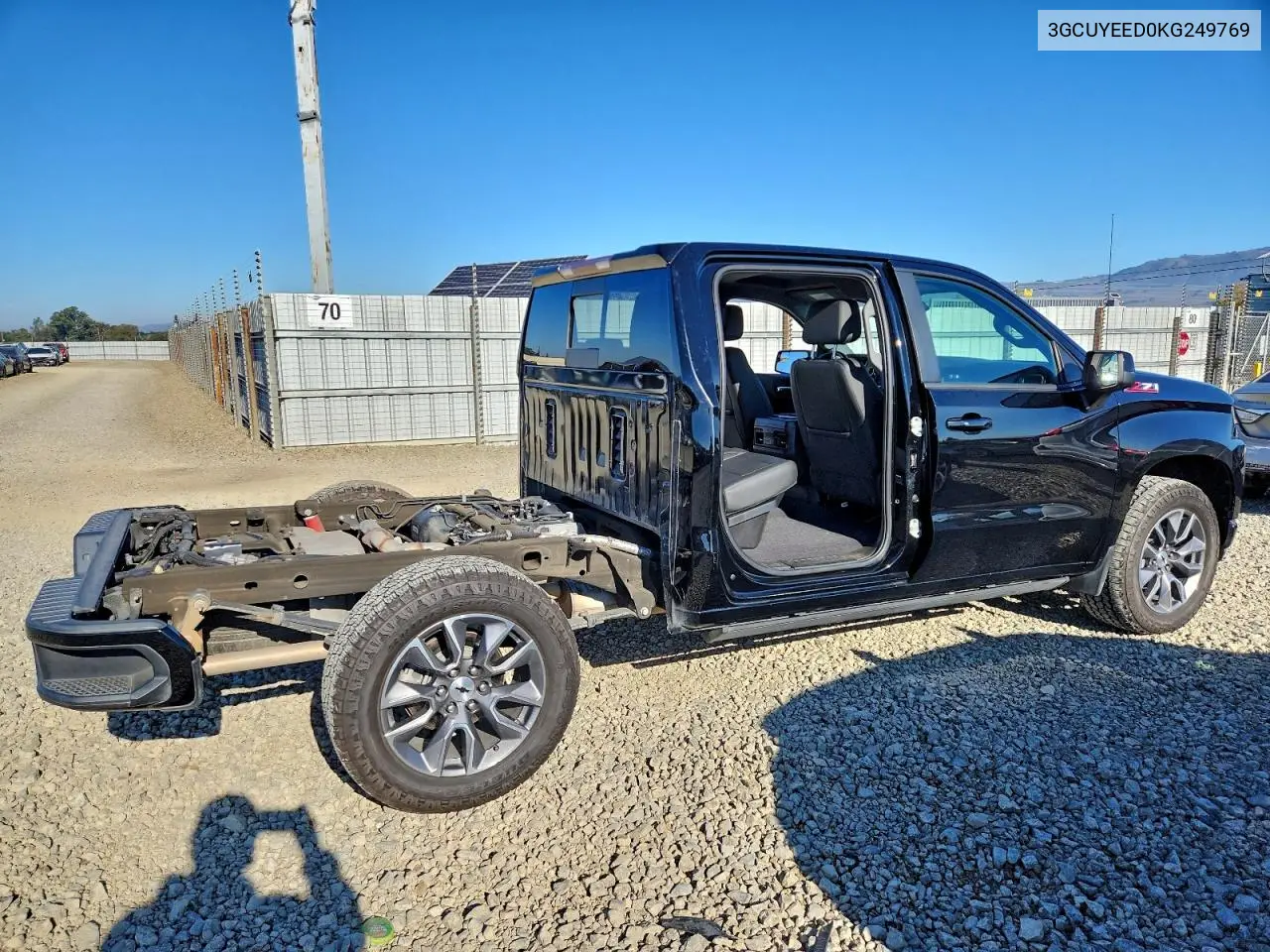 3GCUYEED0KG249769 2019 Chevrolet Silverado K1500 Rst