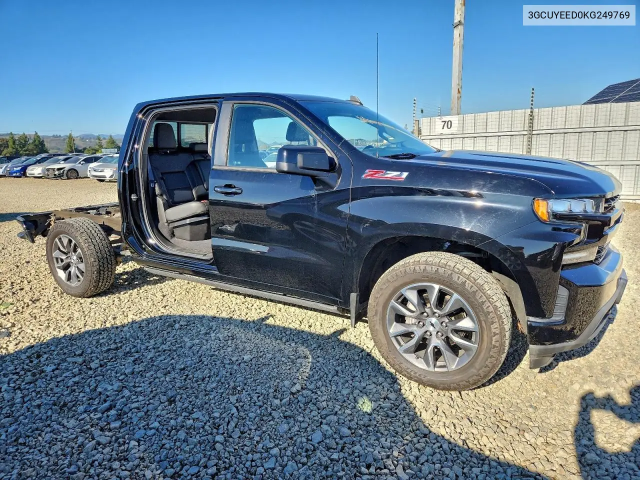 3GCUYEED0KG249769 2019 Chevrolet Silverado K1500 Rst