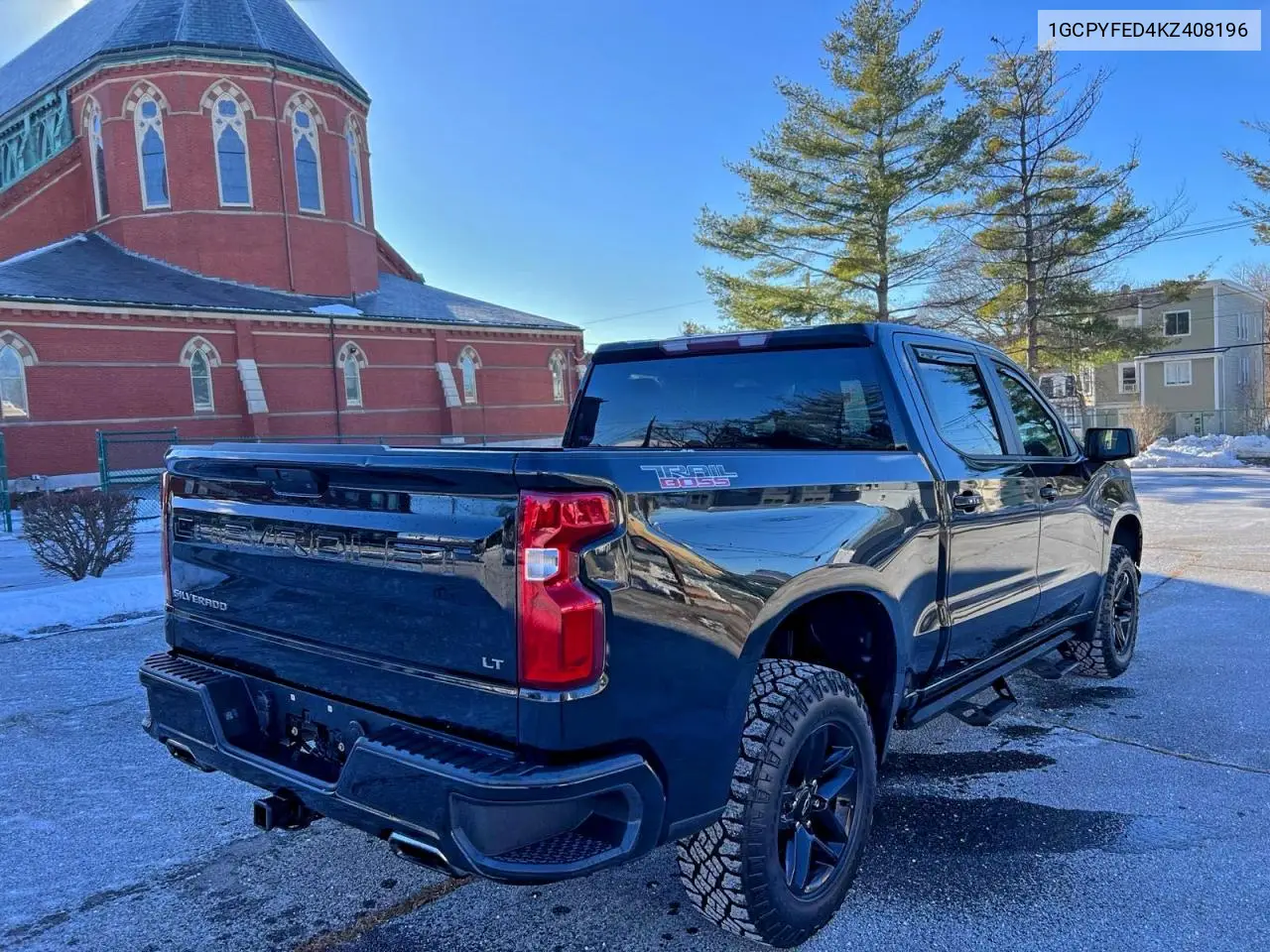 1GCPYFED4KZ408196 2019 Chevrolet Silverado K1500 Lt Trail Boss