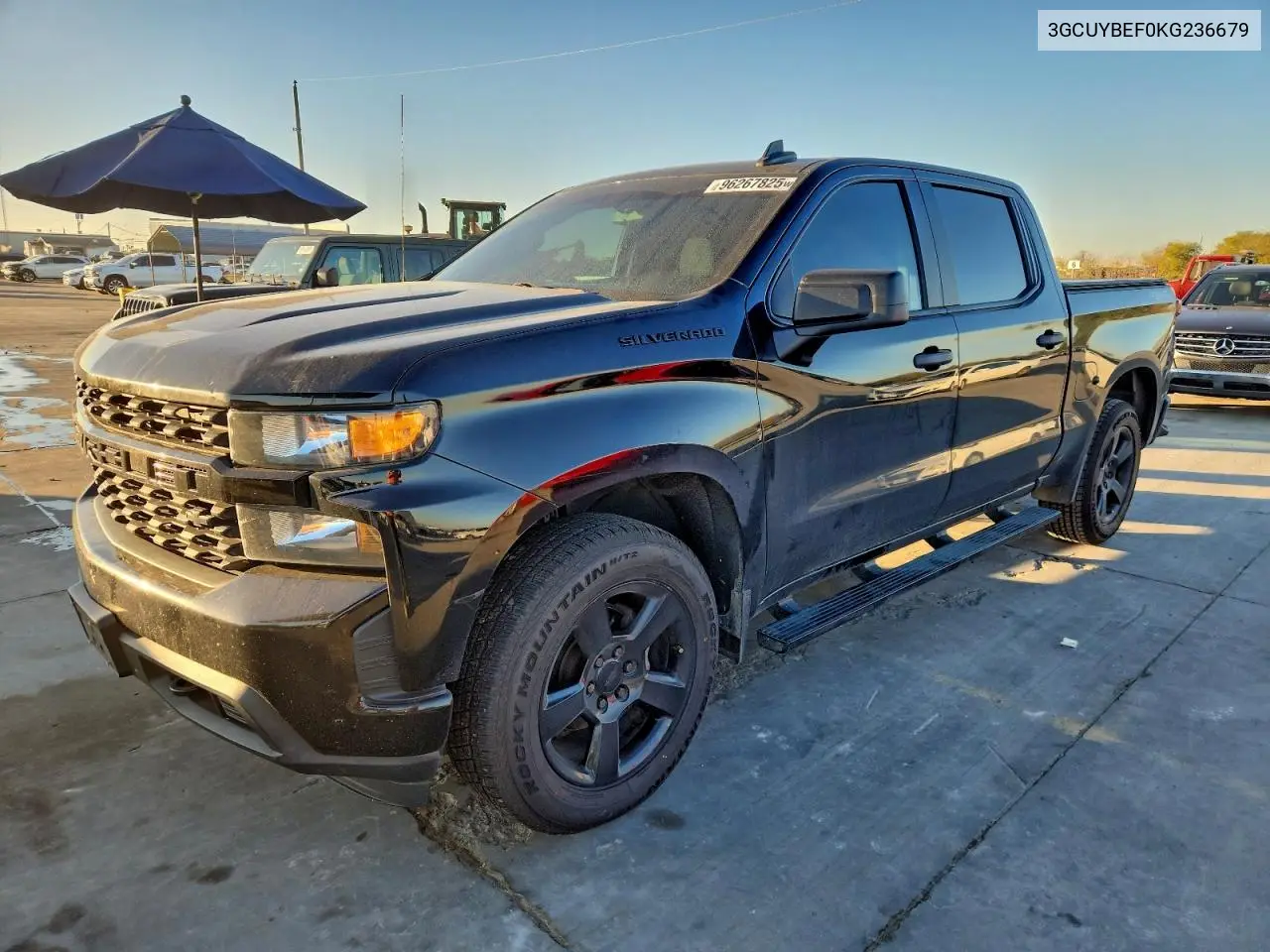 3GCUYBEF0KG236679 2019 Chevrolet Silverado K1500 Custom