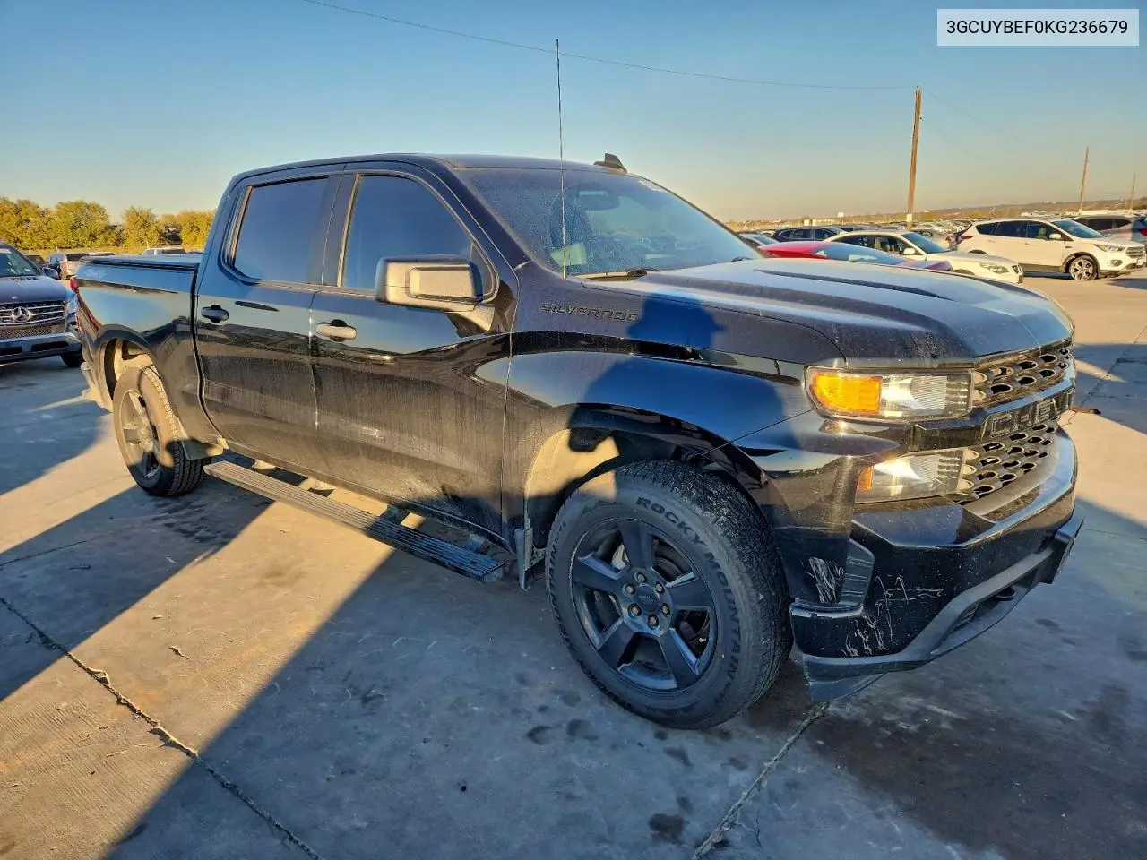 3GCUYBEF0KG236679 2019 Chevrolet Silverado K1500 Custom