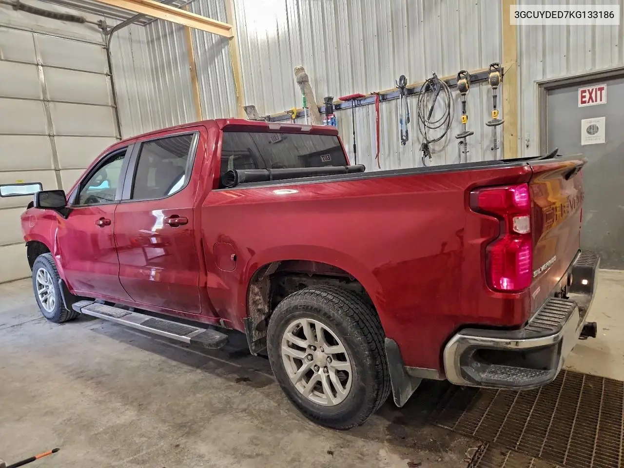3GCUYDED7KG133186 2019 Chevrolet Silverado K1500 Lt