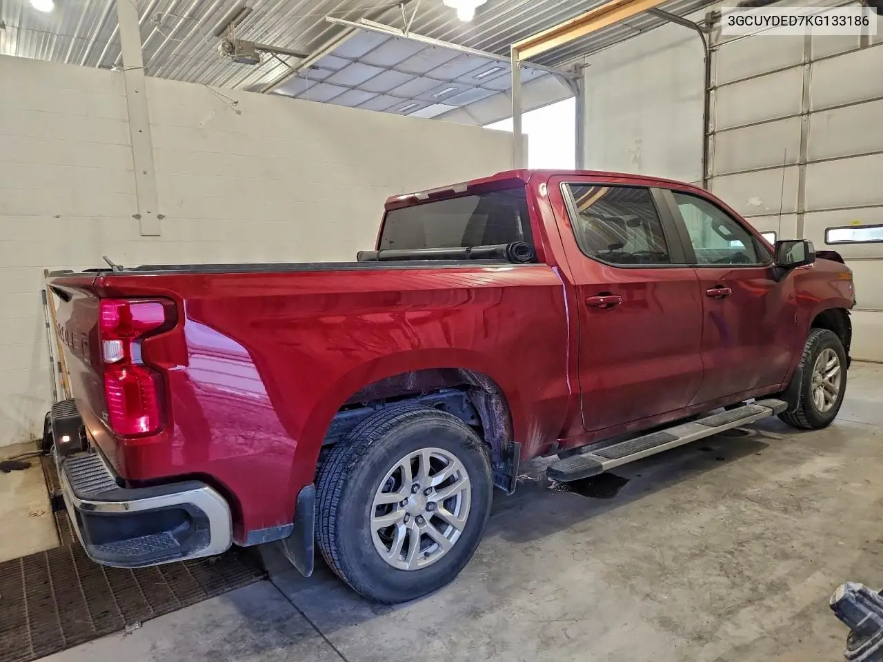 3GCUYDED7KG133186 2019 Chevrolet Silverado K1500 Lt