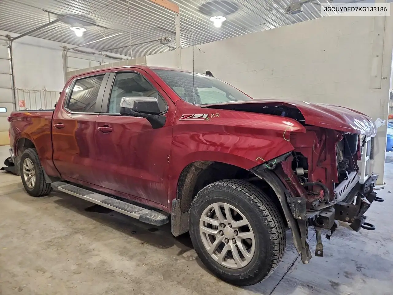 3GCUYDED7KG133186 2019 Chevrolet Silverado K1500 Lt