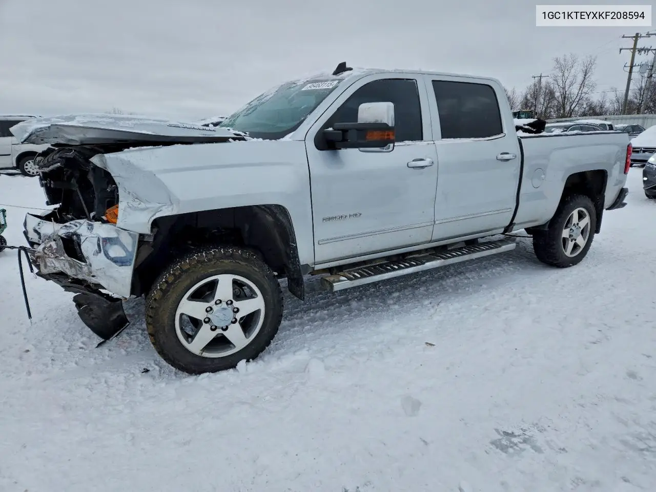 1GC1KTEYXKF208594 2019 Chevrolet Silverado K2500 Heavy Duty Ltz