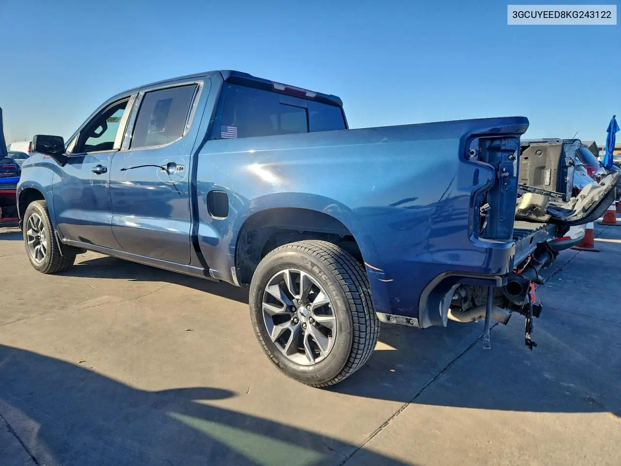 3GCUYEED8KG243122 2019 Chevrolet Silverado K1500 Rst