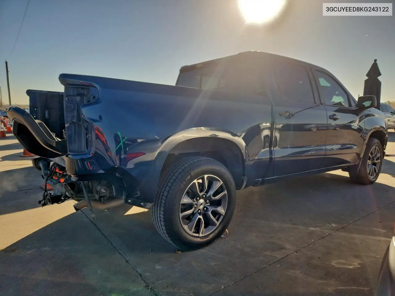 3GCUYEED8KG243122 2019 Chevrolet Silverado K1500 Rst