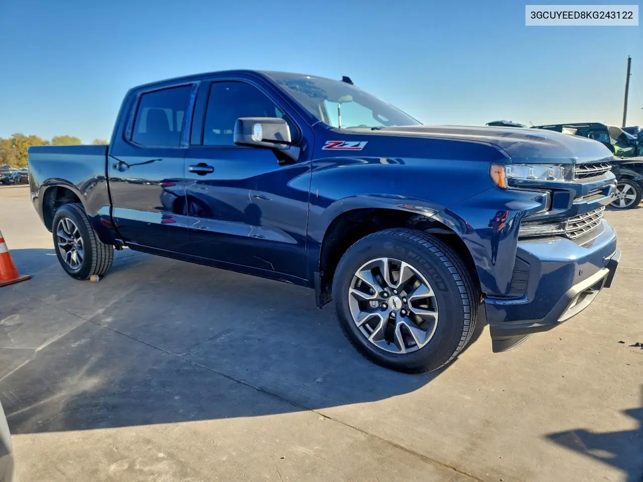 3GCUYEED8KG243122 2019 Chevrolet Silverado K1500 Rst