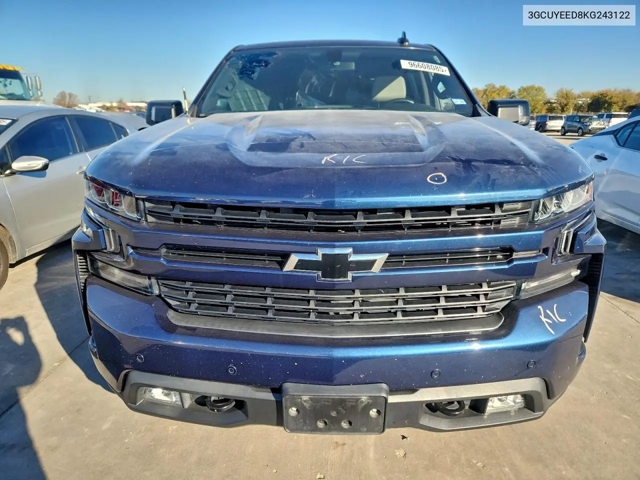 3GCUYEED8KG243122 2019 Chevrolet Silverado K1500 Rst
