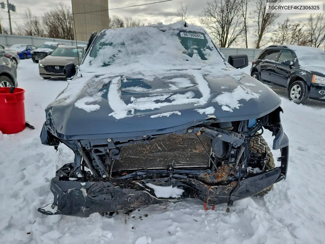 1GCRYCEF4KZ306325 2019 Chevrolet Silverado K1500 Trail Boss Custom