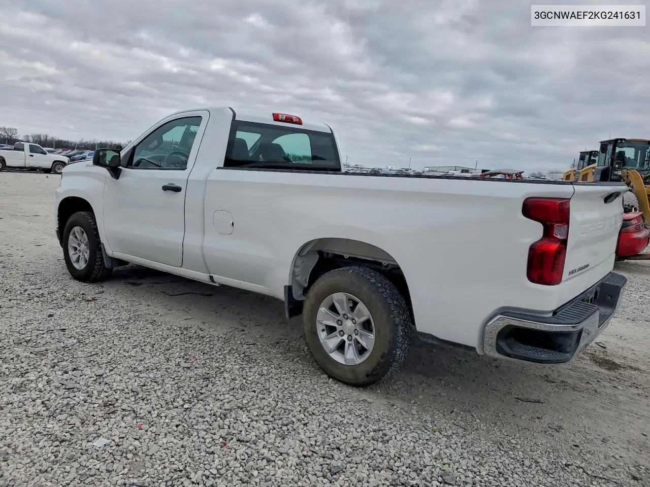 3GCNWAEF2KG241631 2019 Chevrolet Silverado C1500