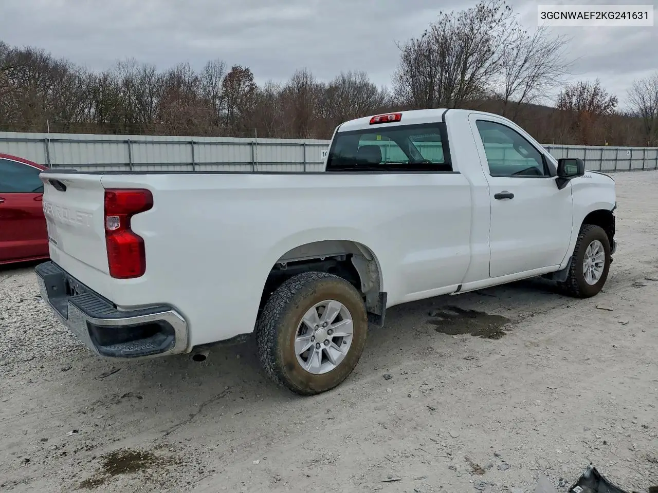 3GCNWAEF2KG241631 2019 Chevrolet Silverado C1500