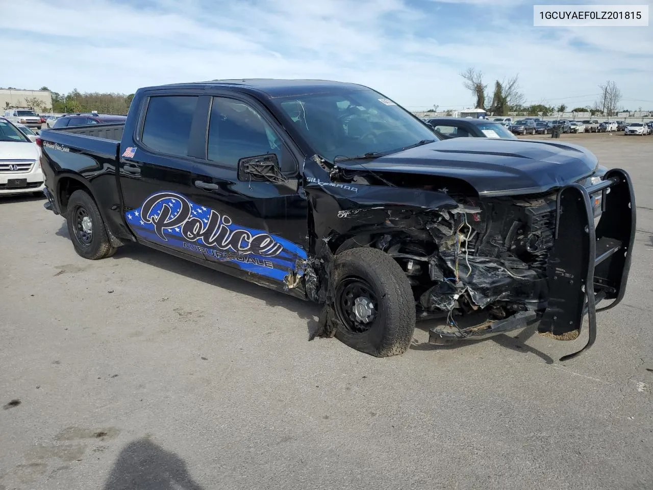 1GCUYAEF0LZ201815 2020 Chevrolet Silverado K1500