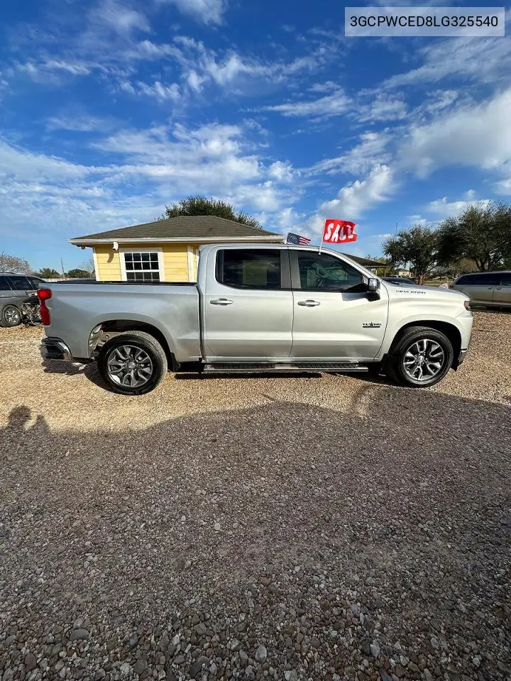 3GCPWCED8LG325540 2020 Chevrolet Silverado C1500 Lt