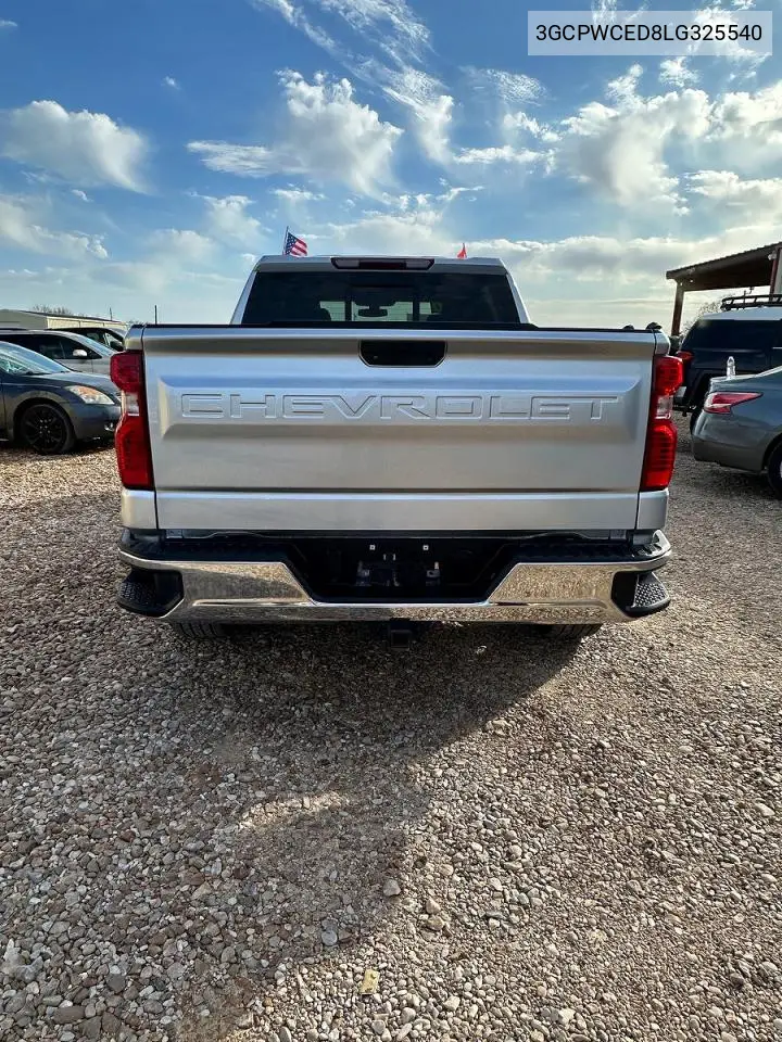 3GCPWCED8LG325540 2020 Chevrolet Silverado C1500 Lt
