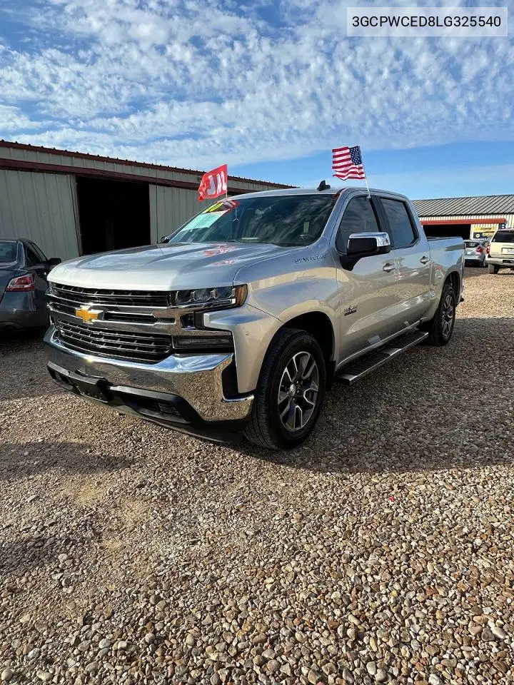 3GCPWCED8LG325540 2020 Chevrolet Silverado C1500 Lt