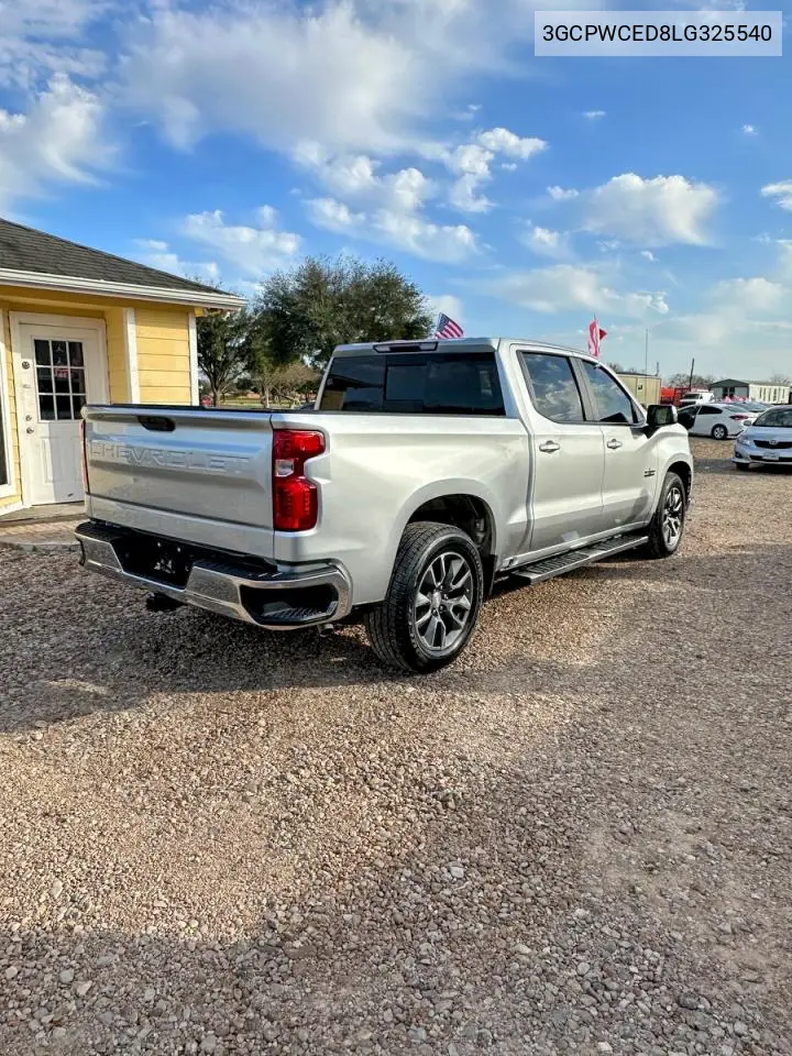 3GCPWCED8LG325540 2020 Chevrolet Silverado C1500 Lt