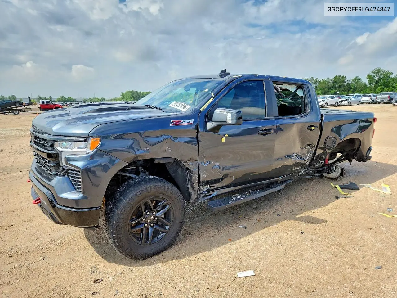 3GCPYCEF9LG424847 2020 Chevrolet Silverado K1500 Trail Boss Custom