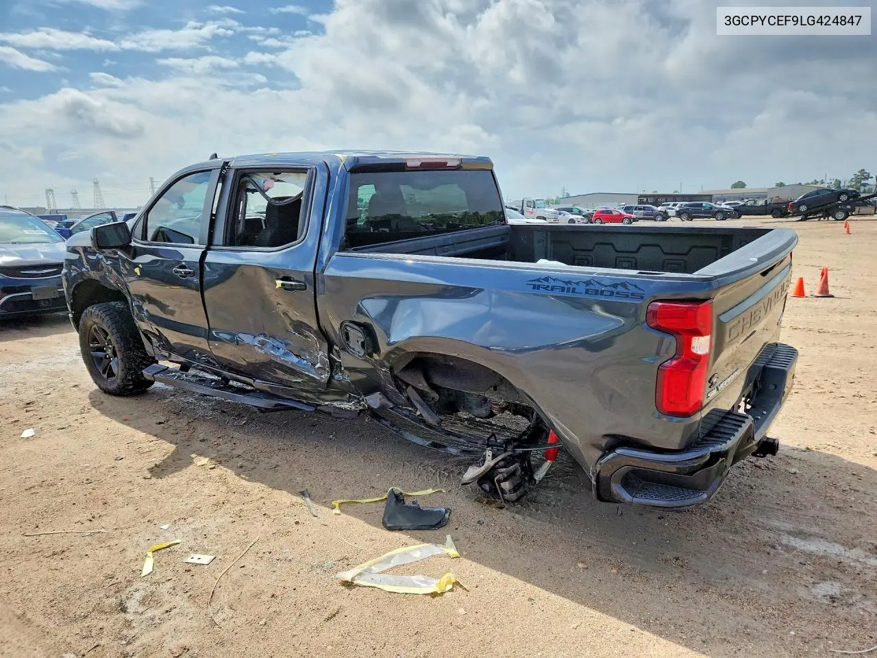 3GCPYCEF9LG424847 2020 Chevrolet Silverado K1500 Trail Boss Custom