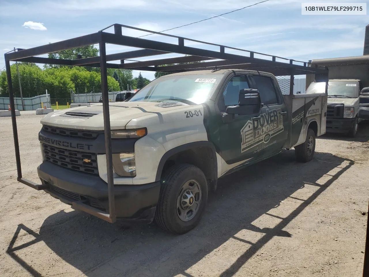 2020 Chevrolet Silverado C2500 Heavy Duty VIN: 1GB1WLE79LF299715 Lot: 58382854